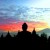 BOROBUDUR TEMPLE SUNSET