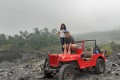Merapi jeep tour offers a more enriching experience for the best volcanoes jeep tour in Yogyakarta to Merapi mountain on sunset